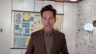 Paul AntMan Rudd talks quantum science with a NASA expert [upl. by Nnarual595]