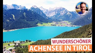 Wunderschöner Achensee in Tirol  Von Pertisau am Seeufer Richtung Gaisalm und Achenkirch [upl. by Azirb]