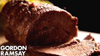 Simple Beef Brisket  Gordon Ramsay [upl. by Ysdnyl]