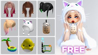 25 THE BEST FREE PURPLE ITEMS ROBLOX 2024 [upl. by Royal]