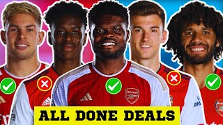 ALL ARSENAL DONE DEALS  PART ONE [upl. by Reinhart84]