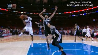 NBA 201415  best players  top plays [upl. by Sirtemed]