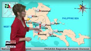 PTV INFO WEATHER ITCZ patuloy na nakaaapekto sa Luzon at Visayas [upl. by Tenn]