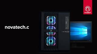 Novatech Gaming PCs with Windows 10 PreInstalled [upl. by Anitsej]