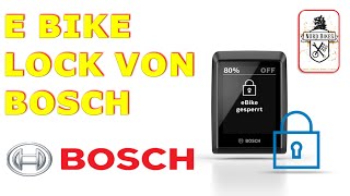 Bosch E Bike Lock Funktion ausführlich erklärt NORDBIKES [upl. by Aubrey]