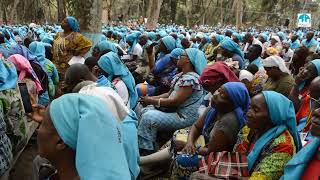 Archiconfrérie saint Michel Chapelets au sanctuaire de Goma TSE TSE avec lArchevêque de BZV [upl. by Hyland]