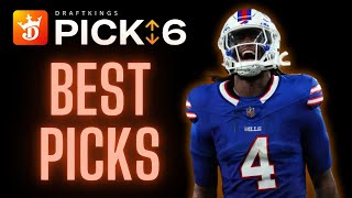 NFL DRAFTKINGS PICK 6 PICKS  THURSDAY NIGHT FOOTBALL  9122024 [upl. by Yrad964]