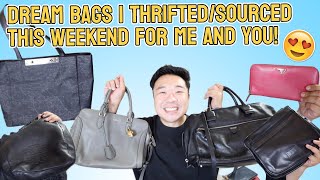 Dream bags I ThriftedSourced this weekend for me and you Ep 343 [upl. by Harbed593]