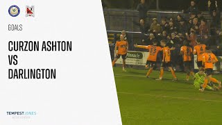 Goals Curzon Ashton v Darlington [upl. by Cindelyn]