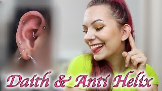 DAITH amp ANTI HELIX  PIERCING TALK [upl. by Adnawed139]