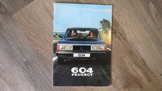 The Peugeot 604 story  Peugeot moving upmarket [upl. by Brubaker656]