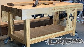 Best Wood Working Workbench Ever [upl. by Kamila]