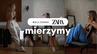 MIERZYMY WÓLCZANKA i ZARA I zakupy online było warto [upl. by Yenobe771]