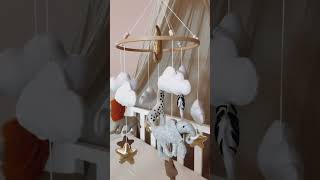 Handmade Safari Baby Mobile [upl. by Bern]