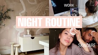 CHILL AT HOME NIGHT ROUTINE iluvsarahii [upl. by Eliott133]