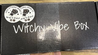 Witchy Vibe Box from Etsy unboxing [upl. by Duthie89]