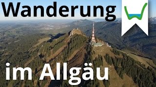 🙂Wandern im ☺️ Allgäu  Wanderung zum Grünten Wächter des Allgäu [upl. by Toth446]