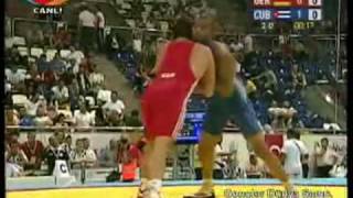 WM Junioren 09 GR 96kg Coskun Efe GER  YASMANI Lugo Cabrero CUB Finale 12 [upl. by Anikehs]