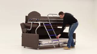 Elevate Bunk Bed Sofa Sleeper [upl. by Naitirb]