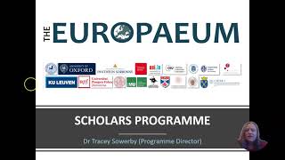 Europaeum Scholars Programme Information Video [upl. by Baal645]