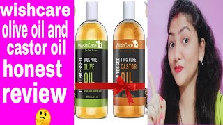 wish care Olive oil review wish care Castro oil review Honest review [upl. by Aiek]