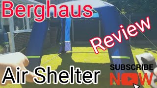 Berghaus Air Shelter review real time putting up and description [upl. by Newbill]