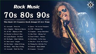 Rock Music 70s 80s and 90s  Best Rock Music Greatest Hits [upl. by Eerrehc]