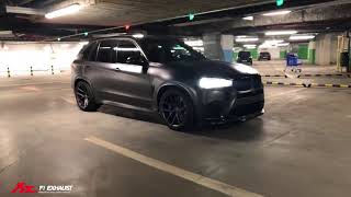 BMW F85 X5M x Zperformance x Fi Exhaust  Aggresive AK47 Sound [upl. by Selemas]