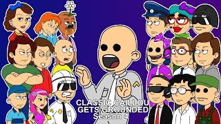 Classic Caillou Gets Grounded Season 4  The Complete Season [upl. by Leik549]