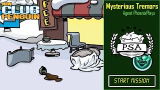 PSA Mission 8 Mysterious Tremors  New Club Penguin [upl. by Abran815]