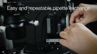 Scientifica PatchStar Micromanipulator  Unique pipette exchange system [upl. by Ailedo]