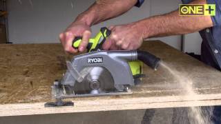 Ryobi 18V ONE Circular Saw  R18CS [upl. by Creedon]