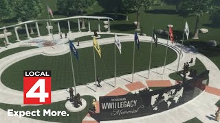 World War II Legacy Memorial dedication in Royal Oak [upl. by Eilyac]