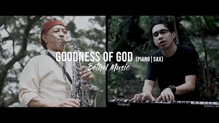 Goodness of God  PianoSax Cover [upl. by Marquis]