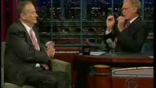 Bill OReilly Gets Owned By David Letterman  Part 1 of 2 [upl. by Auqinom]