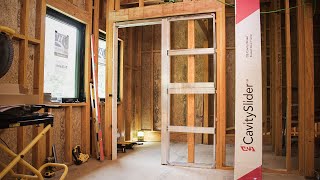 How to Install Super SMOOTH Pocket Doors [upl. by Schwinn]