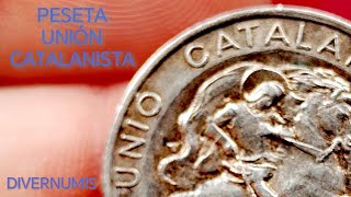 Peseta Unión Catalanista [upl. by Ikairik]