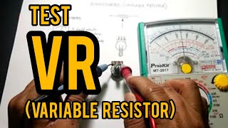 How to test a potentiometer explained [upl. by Reede]