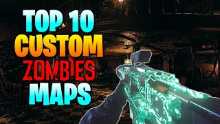 Top 10 Custom Zombies Maps from 2023 Black Ops 3 [upl. by Ennaecarg]