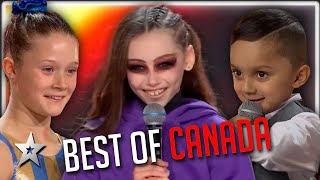 Top Five KID Auditions from Canadas Got Talent [upl. by Nyrtak]