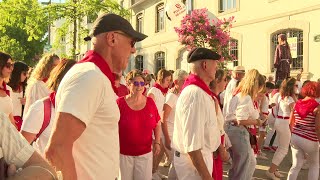 Fêtes de Bayonne 2022  entrez dans le Dantzazpi [upl. by Ethan561]