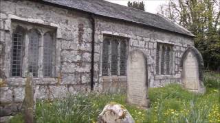 Bodmin Moor  St Bartholomews Church Warleggan Cornwall Ponies and More April 2017 [upl. by Kirbee186]