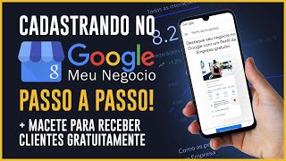 ATUALIZADO 2024 Como Cadastrar Empresa no Google Meu Negócio e Receber Contatos Todos os Dias [upl. by Adlitam]