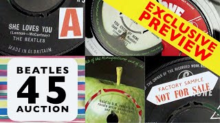 The Beatles Rare Original UK Singles Collection  Detailed Inspection [upl. by Ahsym]