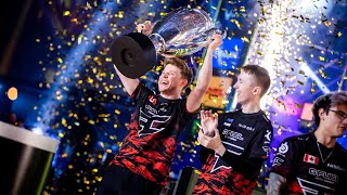 последний раунд IEM KATOWICE 2022 и поднятие кубка Faze [upl. by Cordalia]