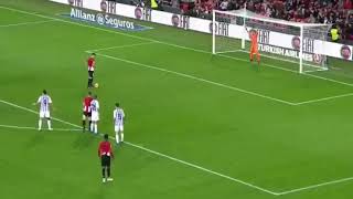 Aritz Aduriz clever penalty [upl. by Airlee]