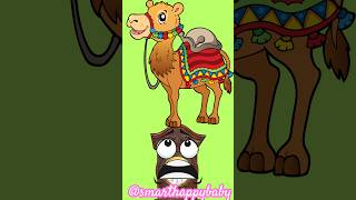 Smart Happy Baby  Hickory Dickory Dock Camel  English Nursery Rhymes  Kids Song  Baby Song [upl. by Alda]