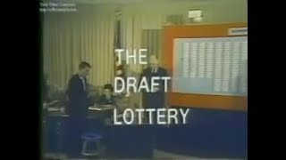 The 1969 Draft Lottery Vietnam War [upl. by Oisangi848]