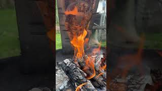 Flammlachs ganz einfach selber machen mgbbq lachs rezept bbq grillen [upl. by Nohsram]