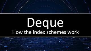 Deque  How the various indexing schemes work [upl. by Pawsner]